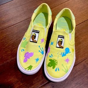 adidas slip ons Disney Princess Tiana